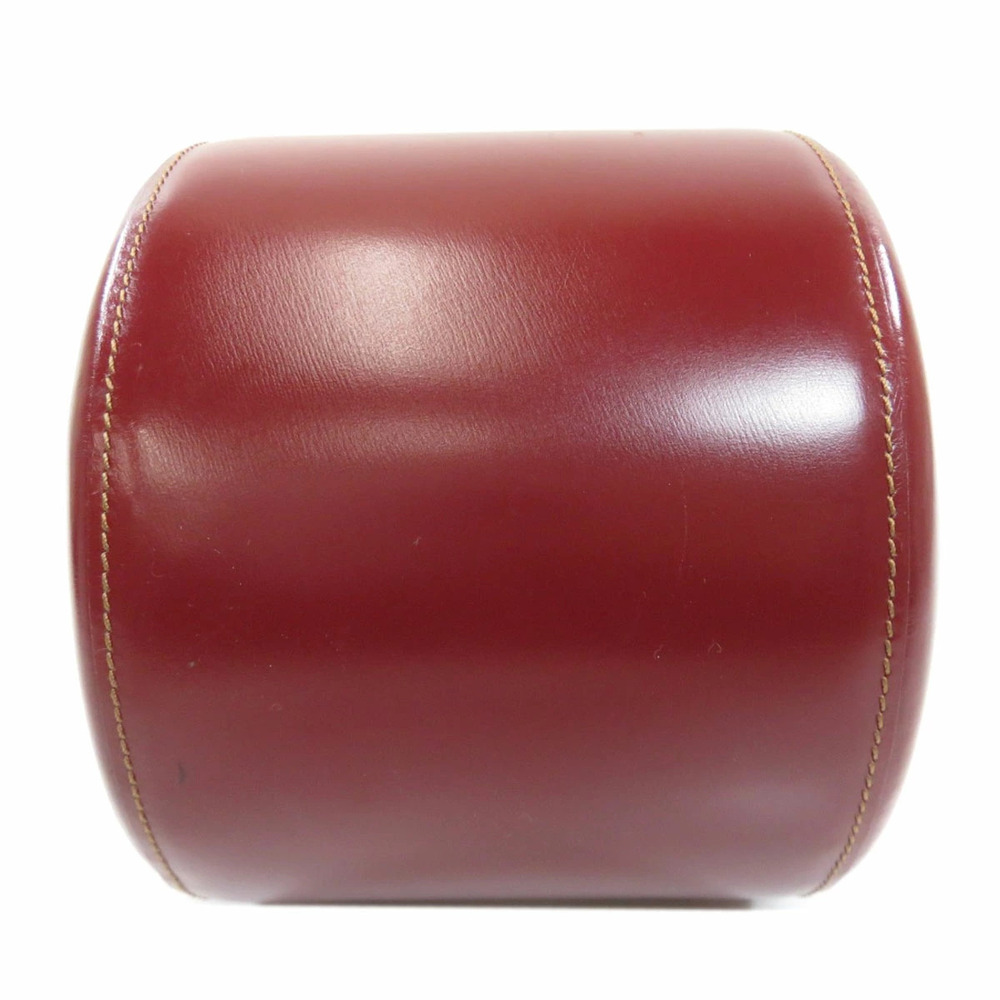 Loewe leather shoulder bag curved barrel slender strap Red - Picture 4 of 11